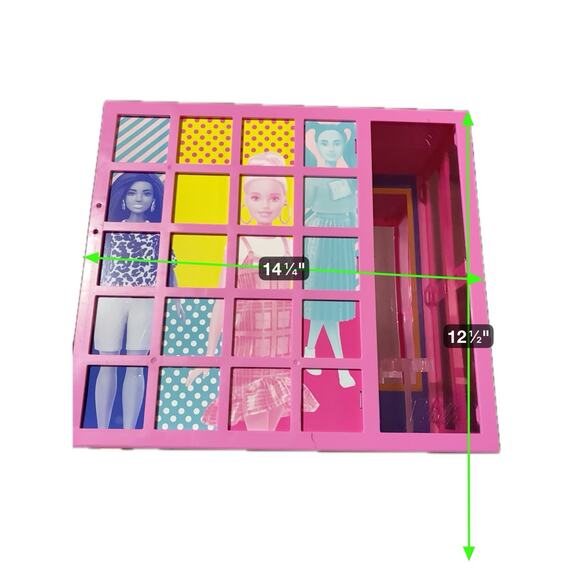 Mattel Barbie Dream Closet Playset With Clothes and Hangers - Picture 16 of 16